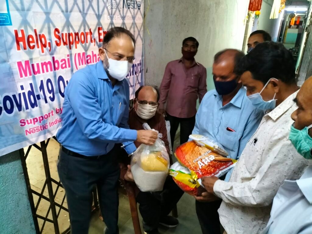 करोना कॉल मे मदद के हाथ